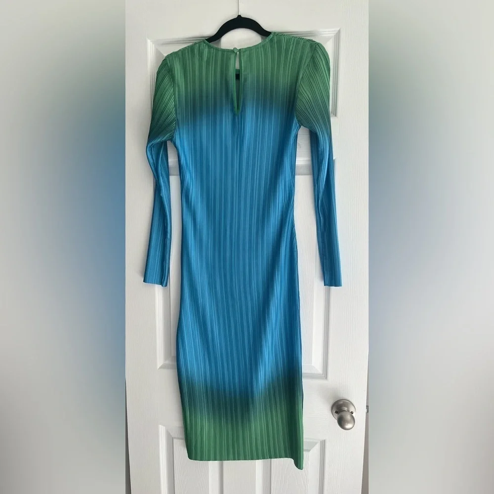 Free People x Arthur Apparel Box Pleat Midi Dress, Size 4